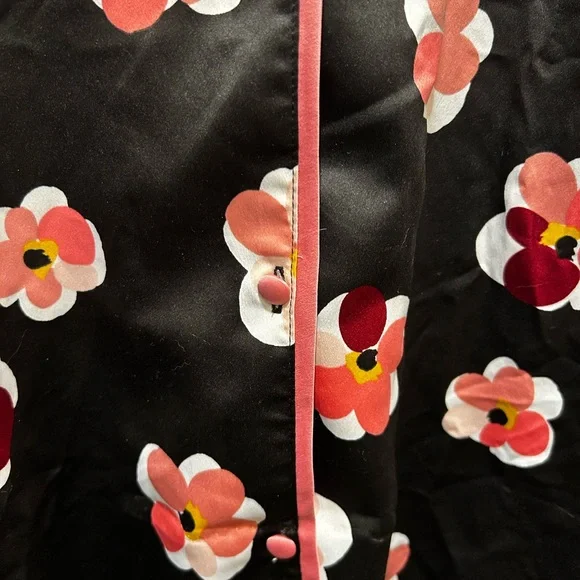 Kate Spade Floral Satin Pajamas - Picture 3 of 6